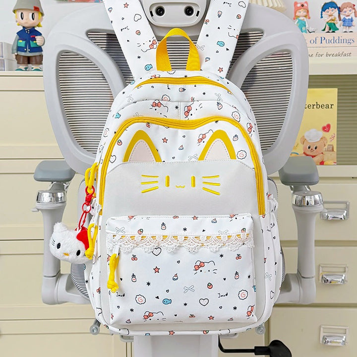 Children's Cute Cat Ear School Backpack