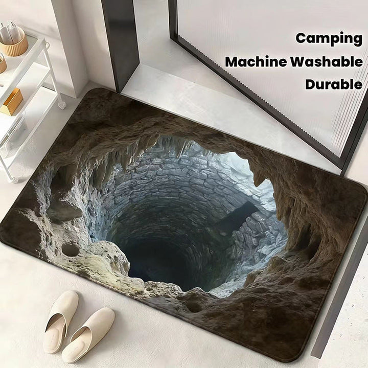 3D Optical Illusion Entrance Mat