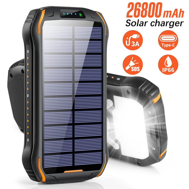 Solar power bank with high storage capacity and IP66 protection Kalsten
