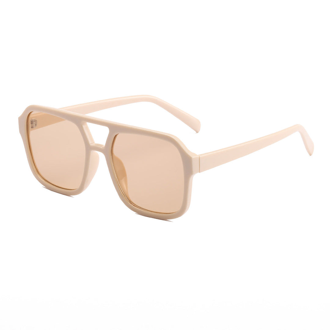 Ladies elegant square sunglasses with stylish pattern Kalsten