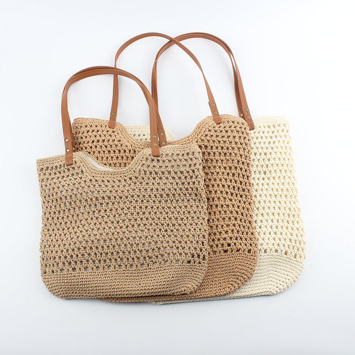 Elegant Woven Tote Bag Kalsten