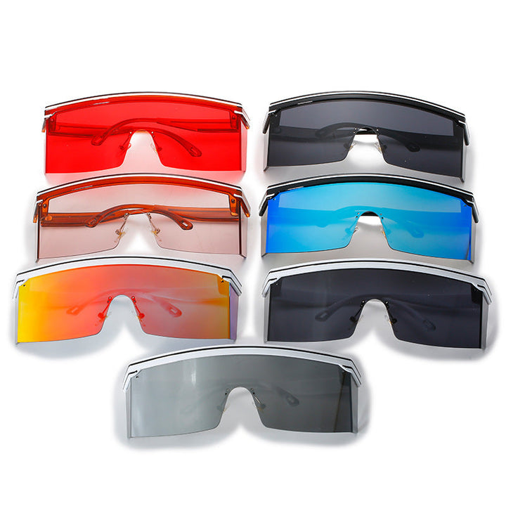 Women's Sporty Sunglasses with Futuristic Design and Unobstructed Field of View Kalsten