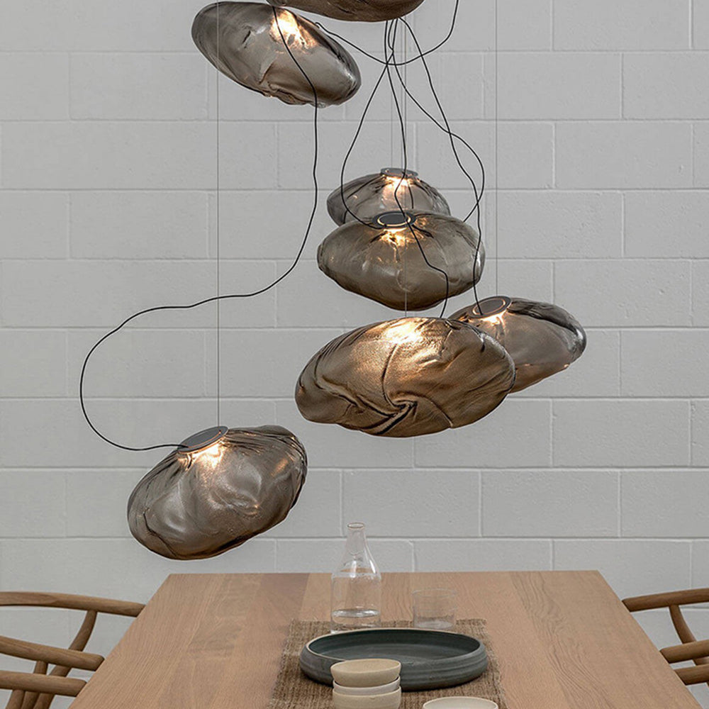 Stylish Glass Cloud Shape Pendant Light Indoor Fixture Decorative Light | Kalsten