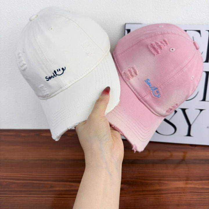 Women's Distressed Cotton Baseball Cap Kalsten 1784270843