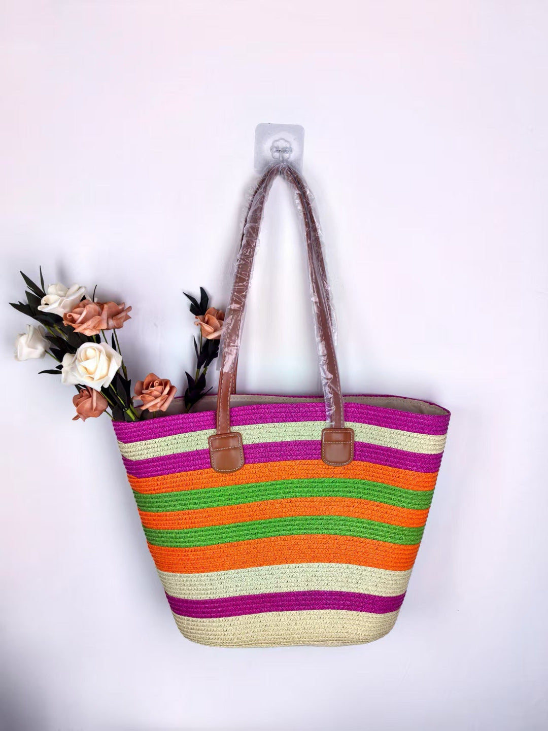 Summery beach bag and sun hat Kalsten