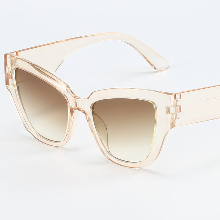 Women's Cat Eye Sunglasses with extravagant Leopard Print Kalsten
