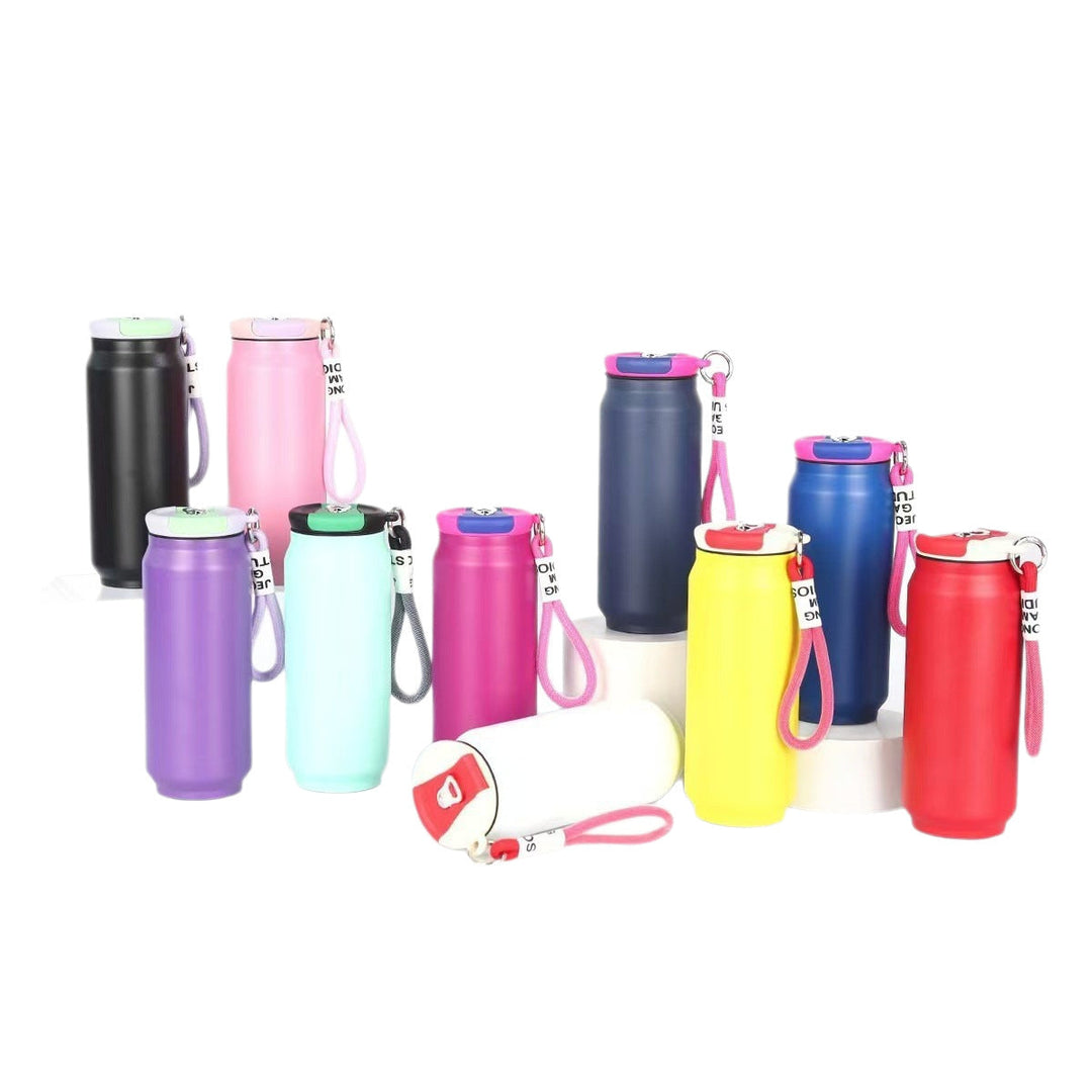 Women insulated water bottle with practical carry handle Kalsten