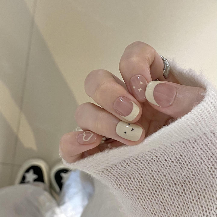 Art Nail Set with Creative Animal and Heart Design Kalsten