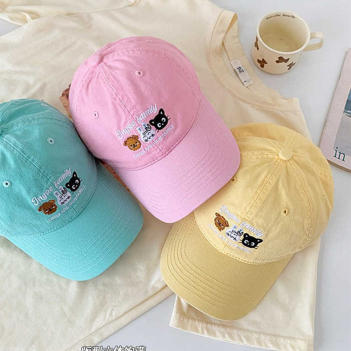 Women's Playful Embroidered Animal Cap Kalsten