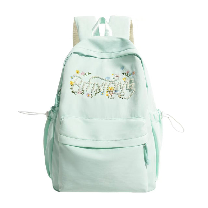 Embroidered Floral Detail Backpack Kalsten