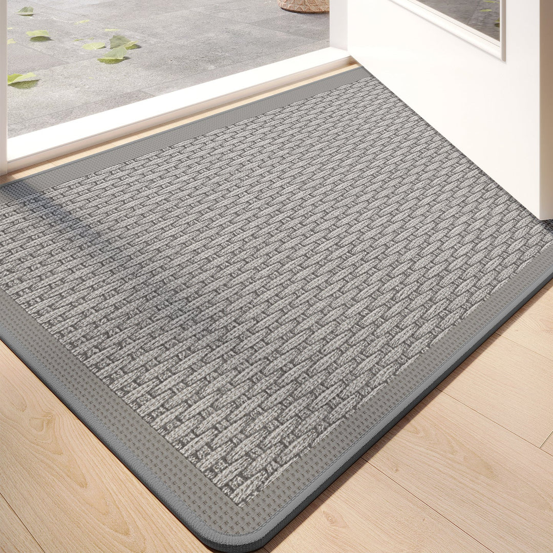 Textured Indoor Entryway Mat Kalsten