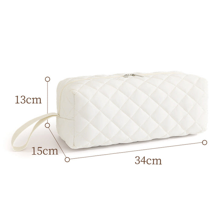 Quilted Animal Print Makeup Bag Kalsten