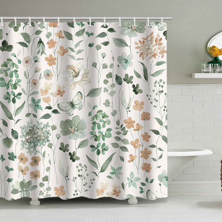 Floral Artistry Shower Curtain Kalsten