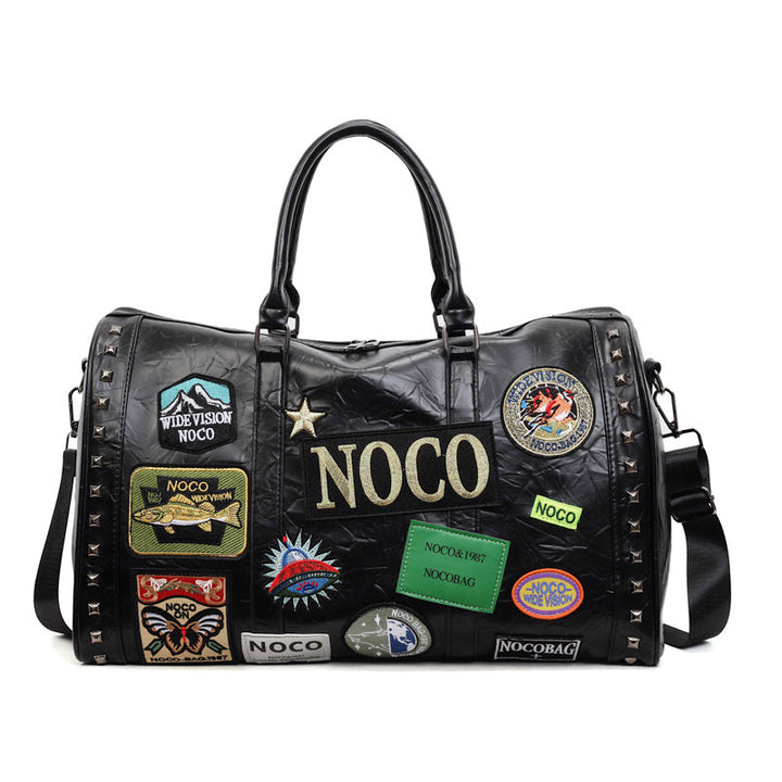 Stylish Patchwork Weekend Duffel