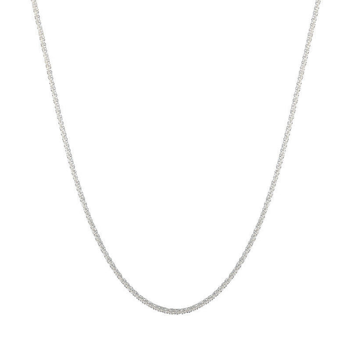 Dainty Textured Chain Necklace Kalsten