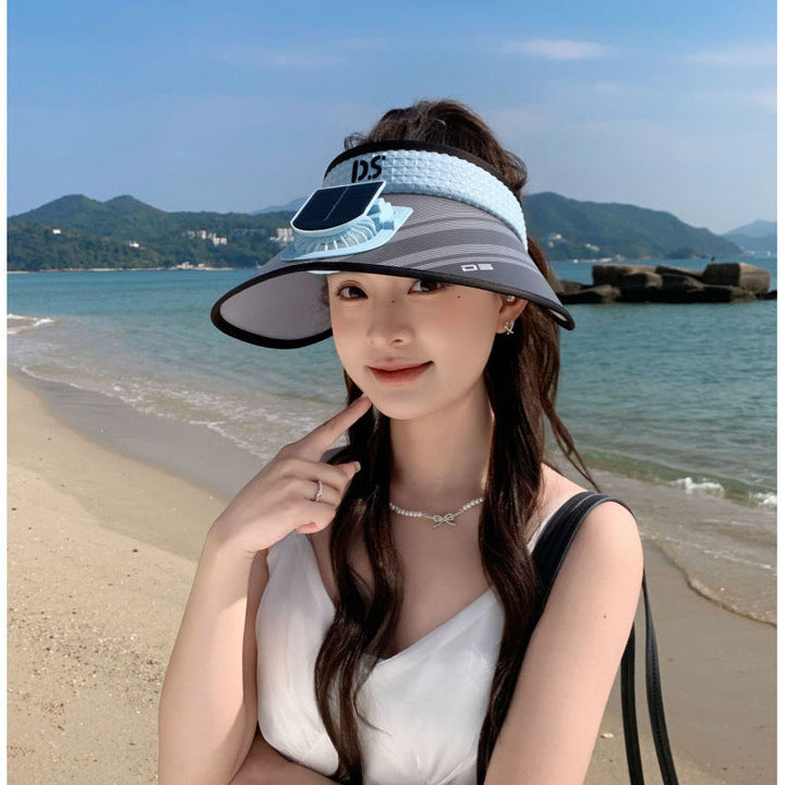 Adjustable sun visor with UV protection and padded headband Kalsten