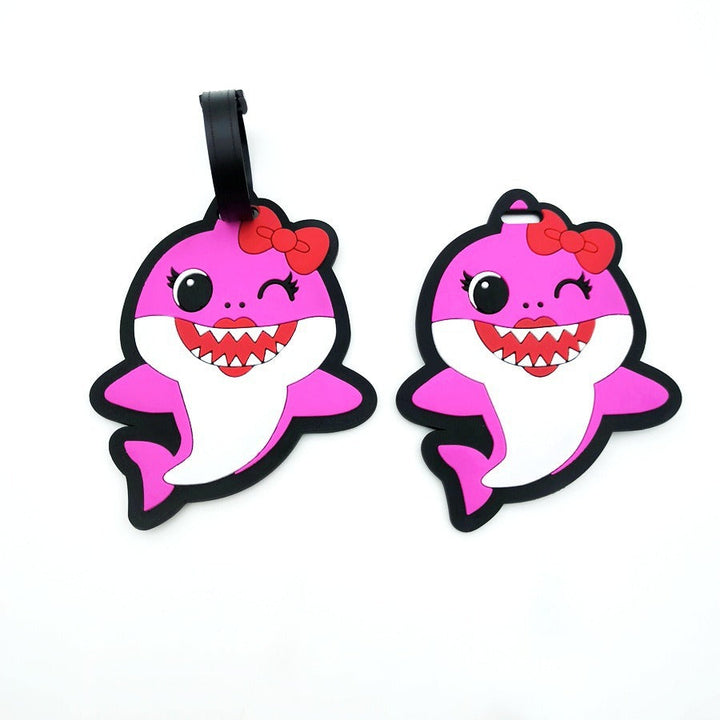 Shark-Themed Luggage Tag Kalsten