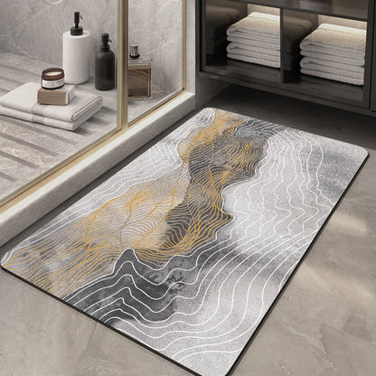 Luxurious Textured Bath Mat Acalora