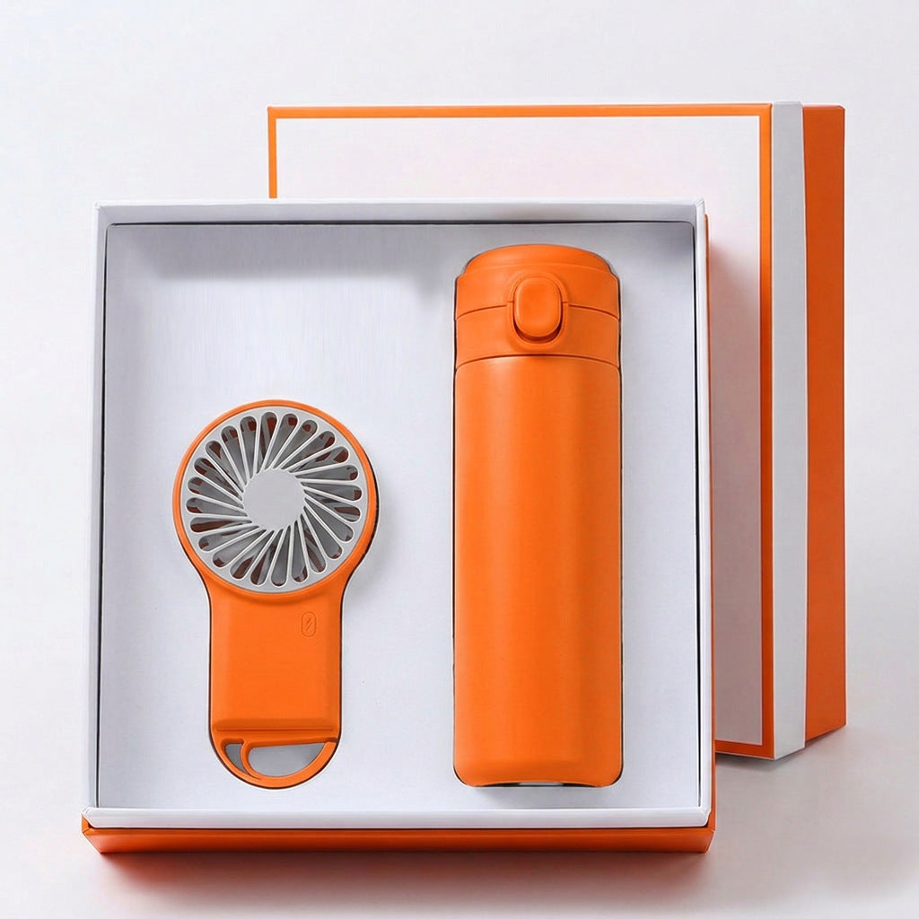 Unisex Portable Fan and Water Bottle Set Kalsten
