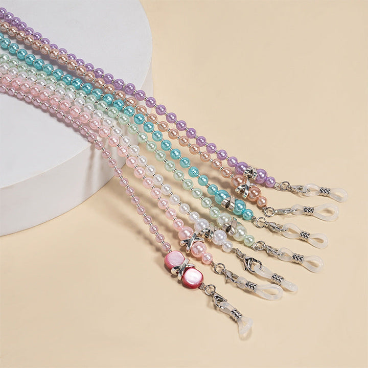 Elegant Pearl Beaded Eyewear Chain Kalsten