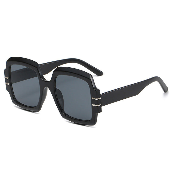 Women's Fashion Oversized Sunglasses with Animal Print Kalsten