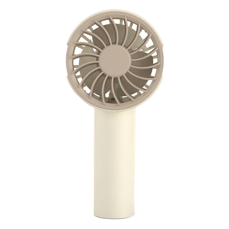 Unisex compact portable handheld fan with rechargeable battery quiet brushless motor ergonomic grip Kalsten