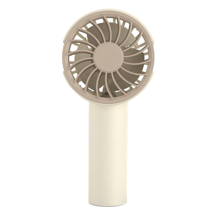 Unisex compact portable handheld fan with rechargeable battery quiet brushless motor ergonomic grip Kalsten