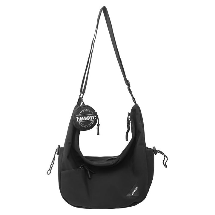 Stylish Shoulder Bag With Multiple Zip Compartments Kalsten