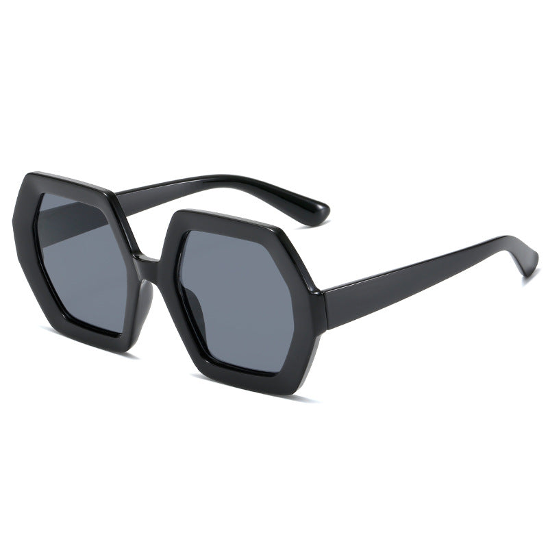 Ladies hexagonal sunglasses with comfortable frame Kalsten