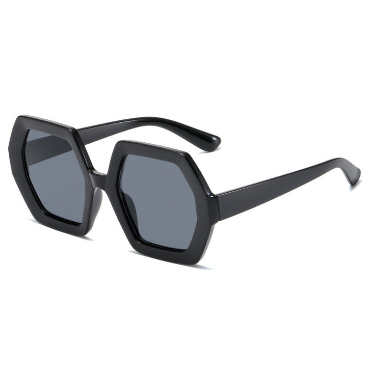 Ladies hexagonal sunglasses with comfortable frame Kalsten