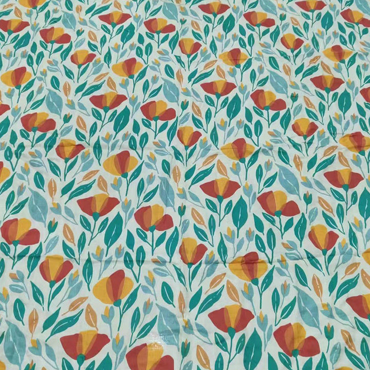 Floral Print Lightweight Scarf kalsten