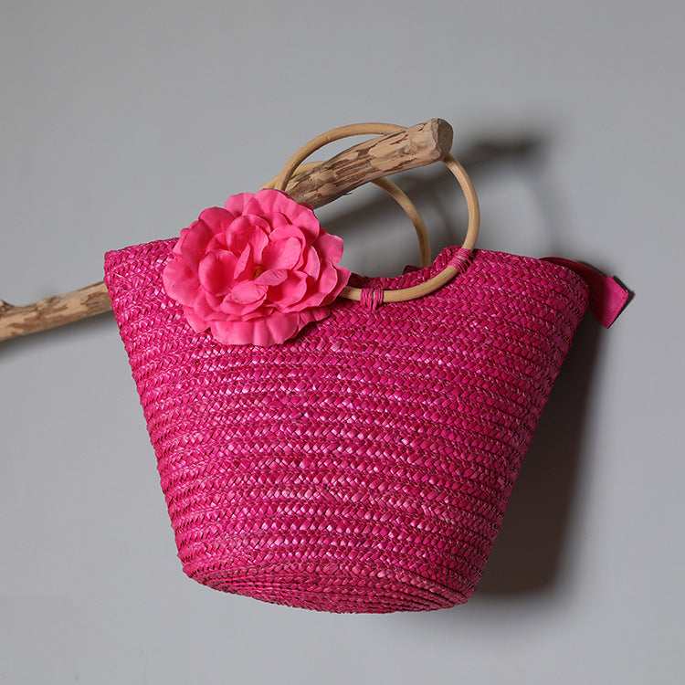 Handbag with Floral Accents Kalsten