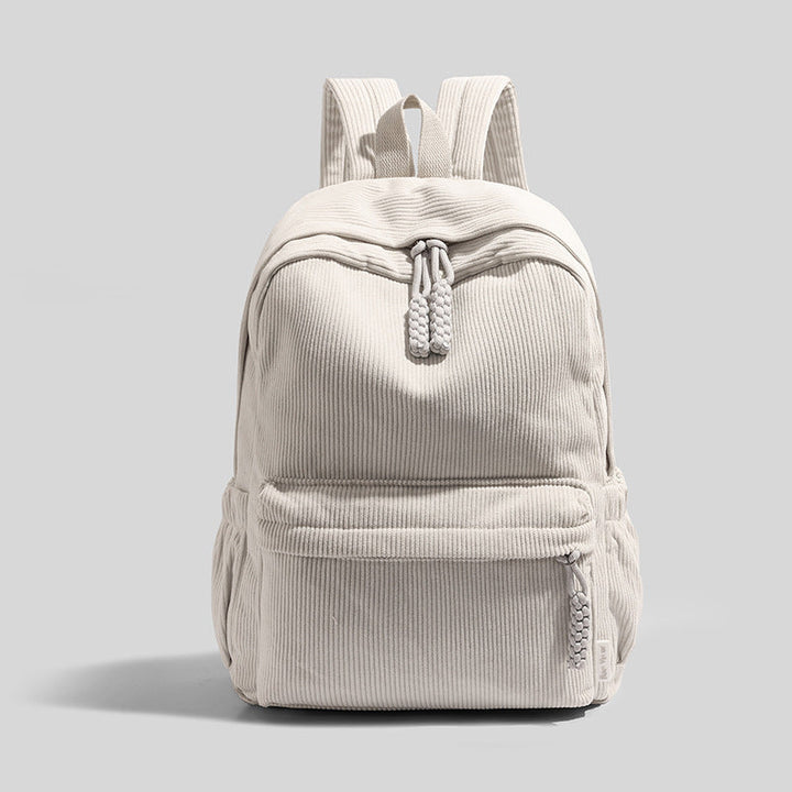 Compact Textured School Backpack Kalsten