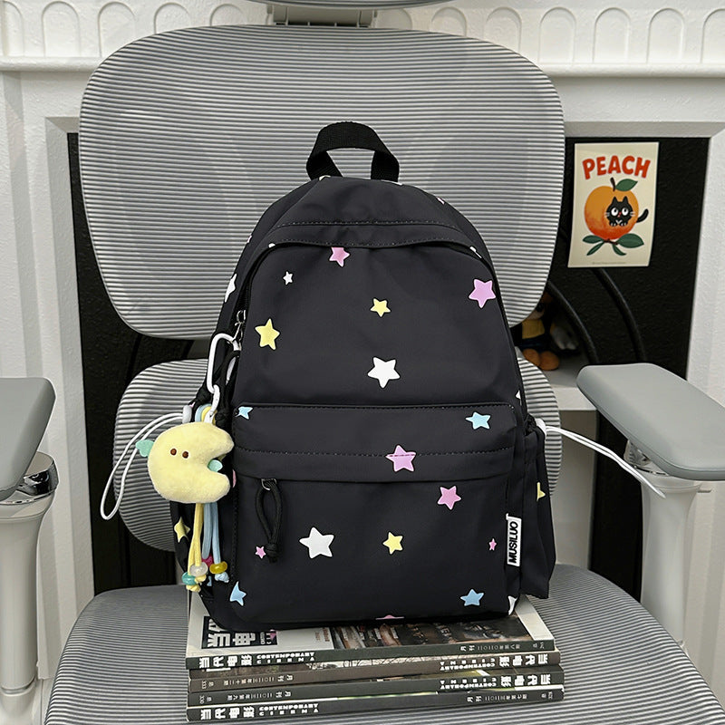 Fun Star Patterned Backpack Kalsten