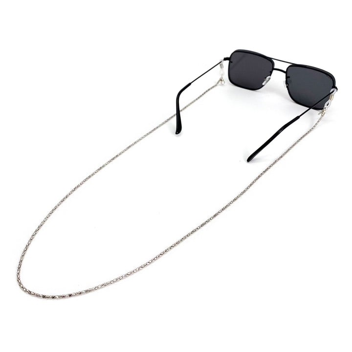 Chic Crystal-Accented Eyewear Chain Kalsten