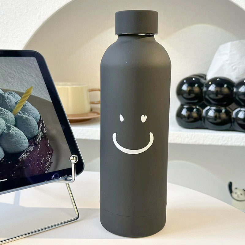 Women’s Insulated Bottle with Cheerful Smiley Design Kalsten