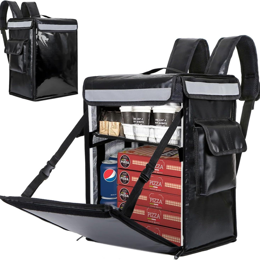 Women Insulated Delivery Backpack with Multipurpose Compartments Kalsten