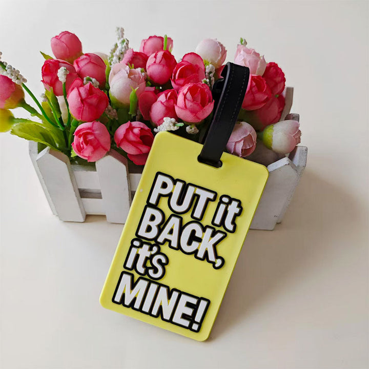 Unisex Playful Statement Luggage Identifier Kalsten