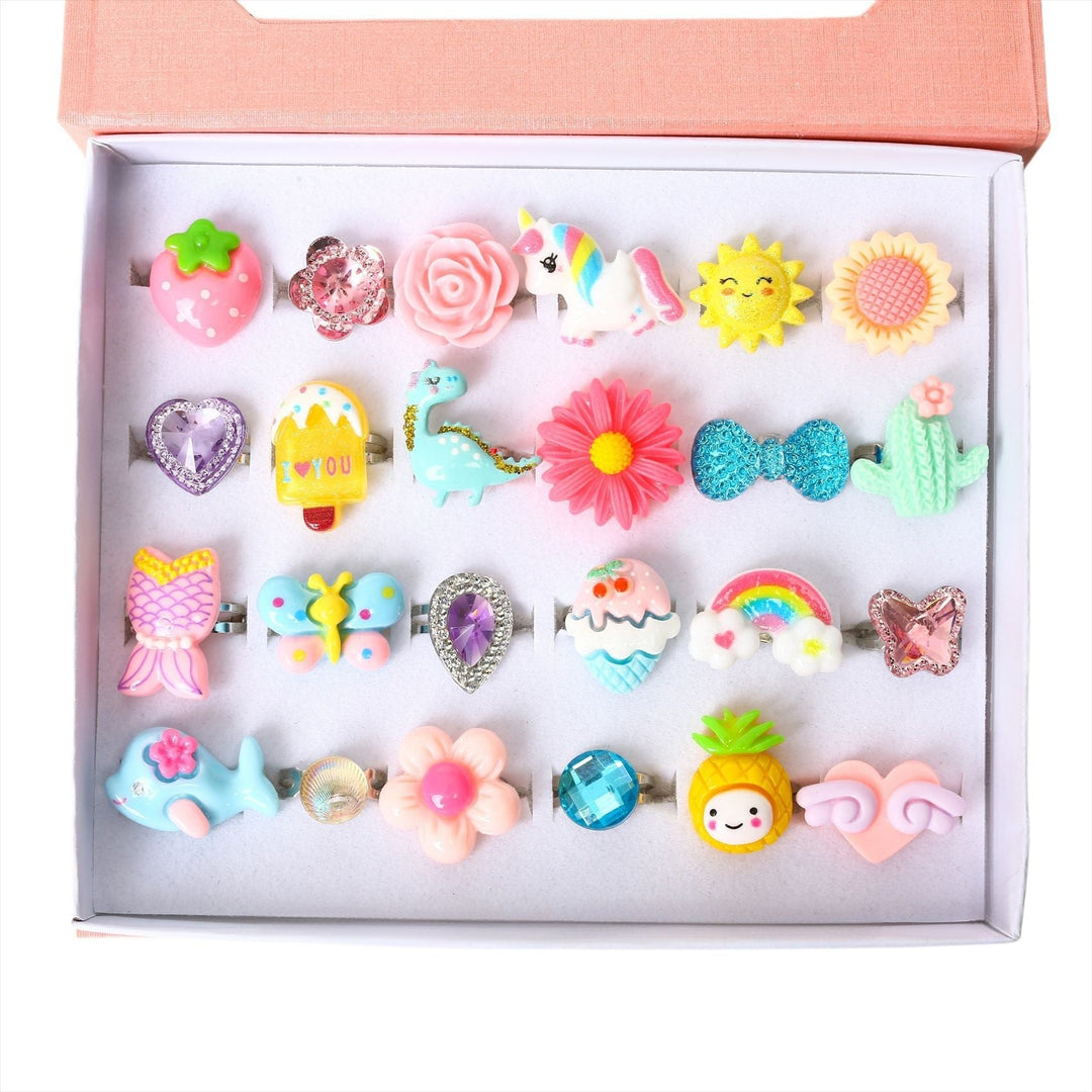 Unisex Creative Decoration Set with Colorful Motif Buttons Kalsten