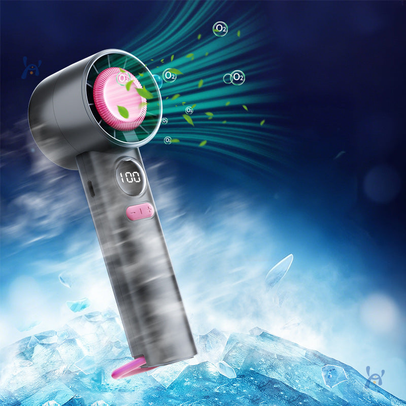 Women's portable humidifier fan with LED display Kalsten