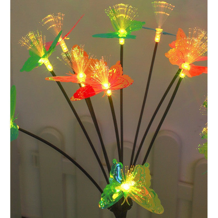 Decorative LED Fiber Optic Flower Stakes Bouquet Kalsten