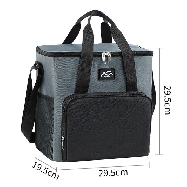 Women's insulated cooler bag with practical stowable carrying strap Kalsten
