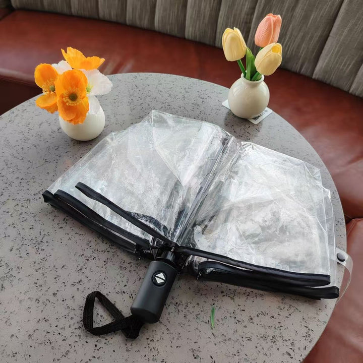 Ladies Transparent Rain Umbrella Kalsten