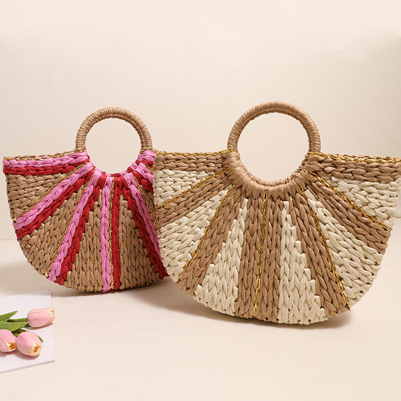 Trendy Tote Bag In Modern Wave Pattern Kalsten