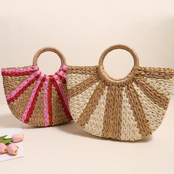 Trendy Tote Bag In Modern Wave Pattern Kalsten