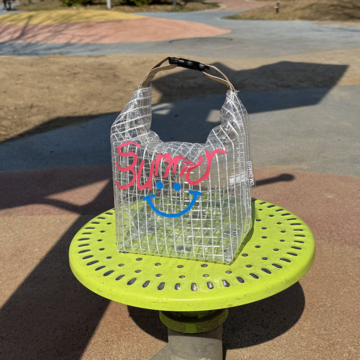 Storage bag made of durable, transparent material Kalsten