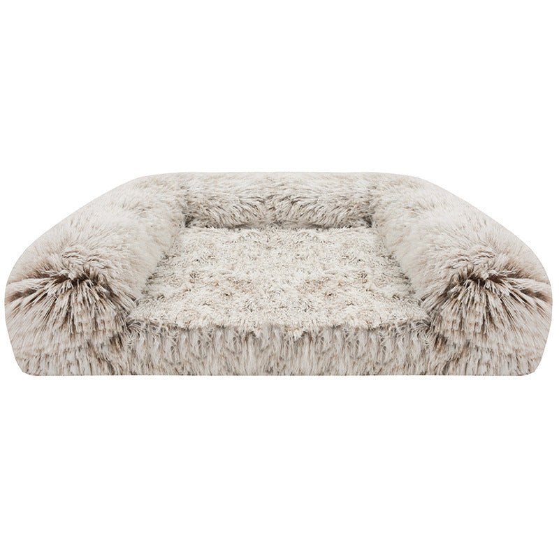 Luxurious Plush Dog Bed