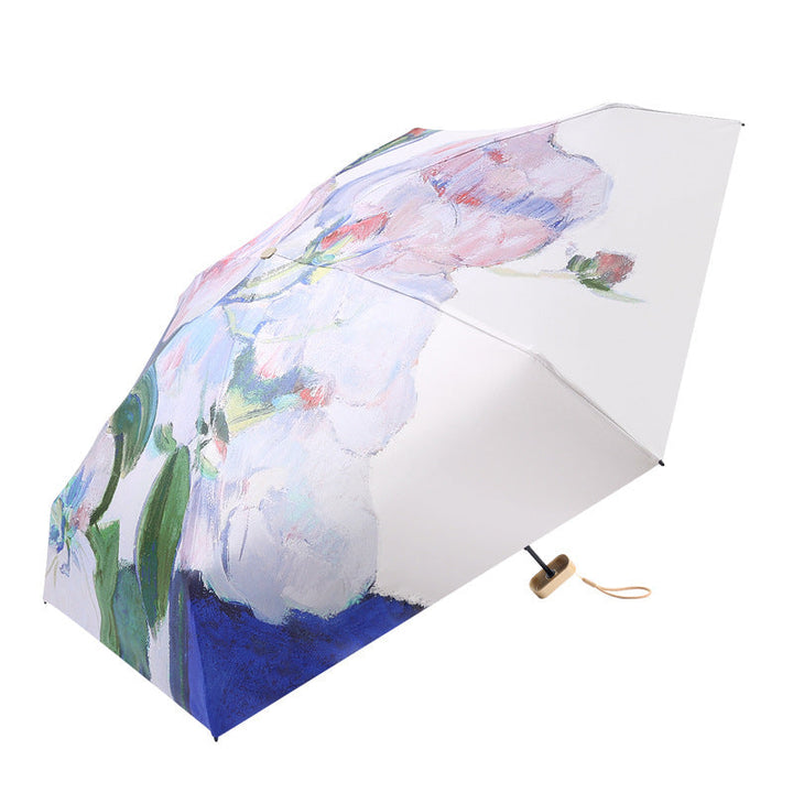 Women's elegant folding umbrella with floral patterns Kalsten
