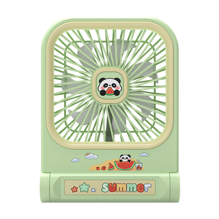 Women's Portable Mini Fan in Playful Panda Design Kalsten