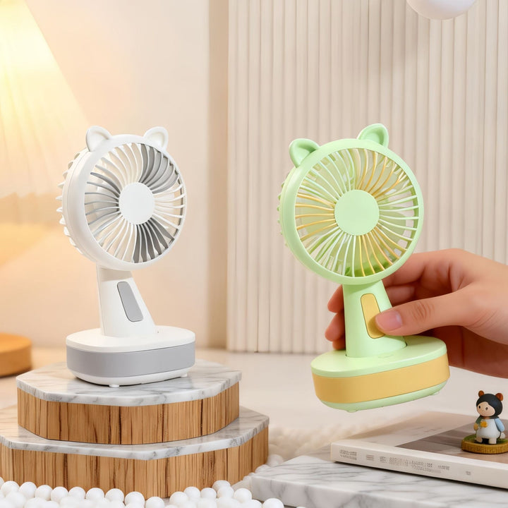 Women's Portable Table Fan with Creative Animal Ears Kalsten